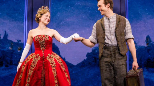 Christy Altomare and Zach Adkins in Anastasia.