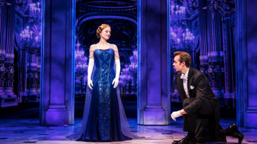 Christy Altomare and Zach Adkins in Anastasia.